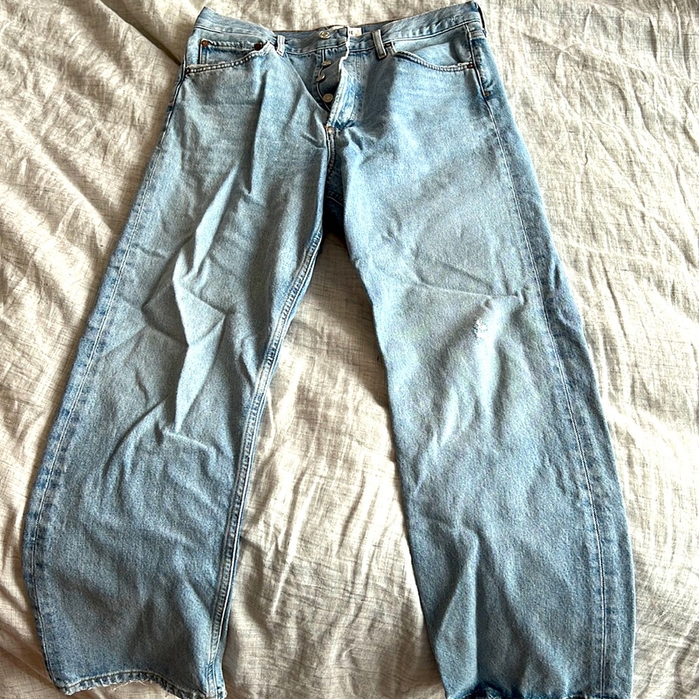 Agolde 90s Style Light Blue Jeans size 28